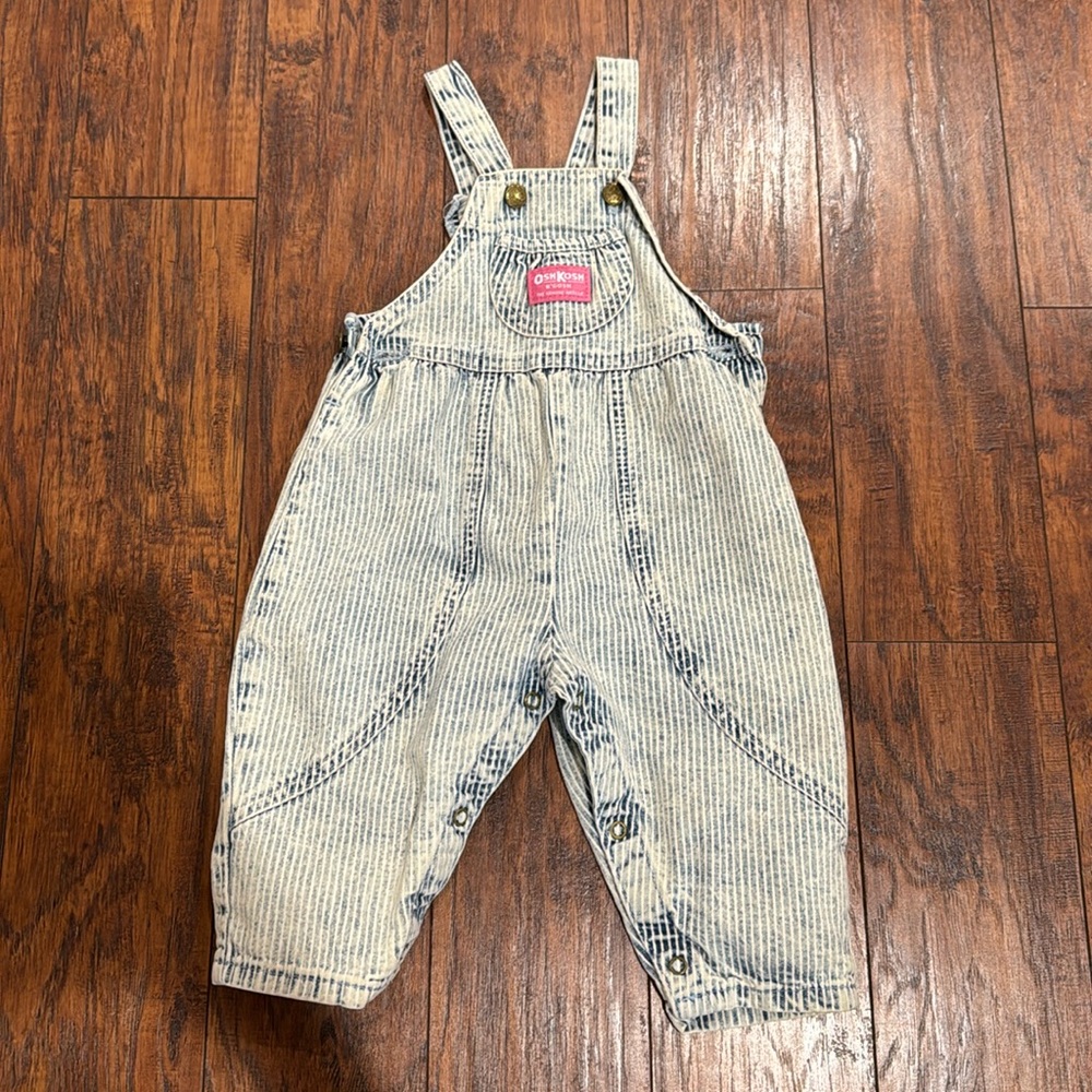 Vintage Oshkosh overalls from 1990-91
